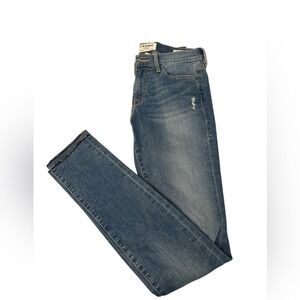 FRAME DENIM Le Skinny de Jeanne Forever Karlie Distressed Jeans Sz 27 Inseam 30‎